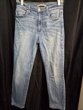 Joe's Jeans Light Blue Straight Leg Cropped Jeans